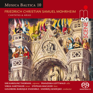 the album cover for Mohrheim / Goldberg Baroque Ensemble - Cantatas & Arias (Hybr)