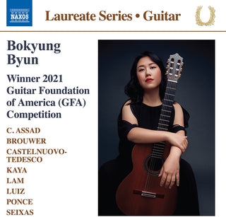 the album cover for Assad / Byun - Bokyung Byun Recital Album
