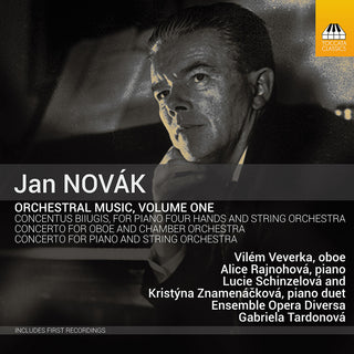 the album cover for Novak / Veverka / Schinzelova - Orchestral Music 1