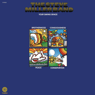 the album cover for Steve Miller Band - Your Saving Grace