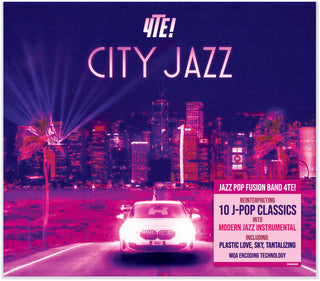 the album cover for 4te! - City Jazz! (Mqa)