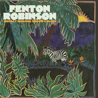 the album cover for Fenton Robinson - Monday Morning Boogie & Blues