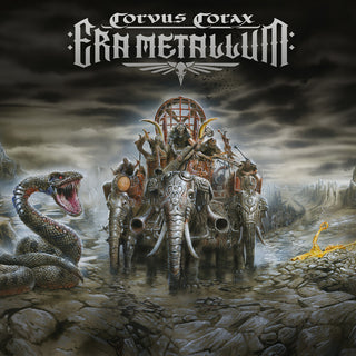 the album cover for Corvus Corax - Era Metallum