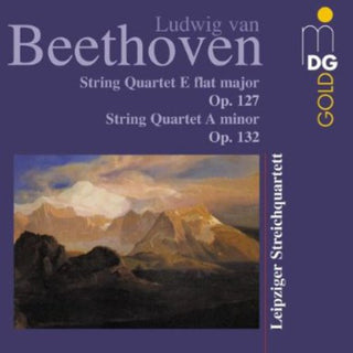 the album cover for L.V. Beethoven - String Quartets Op 127 & 132