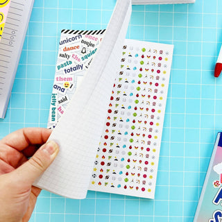 Pipsticks Sticker Poetry Book: Trendy