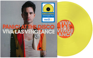 the album cover for Panic At The Disco - Viva Las Vengeance [Clear Vinyl] (Ylw)