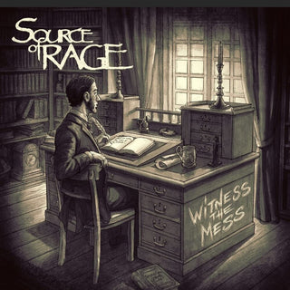 the album cover for Source Of Rage - Witness The Mess [Digipak]