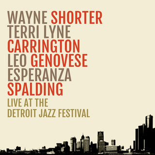 the album cover for Wayne Shorter - Live At The Detroit Jazz Festival