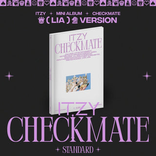 the album cover for ITZY - CHECKMATE [LIA Ver.]