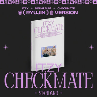 the album cover for ITZY - CHECKMATE [RYUJIN Ver.]