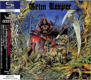 the album cover for Grim Reaper - Rock You To Hell (Shm) (Jpn)