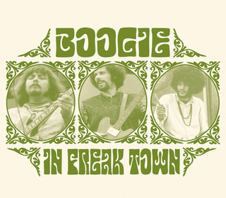 the album cover for Boogie - In Freak Town