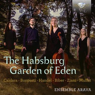 the album cover for Caldara / Ensemble Arava - Habsburg Garden Of Eden