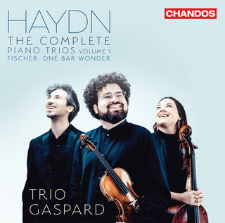the album cover for Fischer / Trio Gaspard - Complete Piano Trios 1 / One Bar Wonder