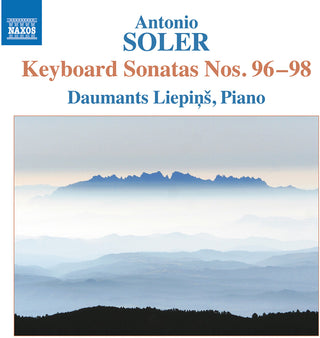 the album cover for Soler / Liepins - Keyboard Sonatas 96-98