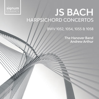 the album cover for Bach, J.S. / Hanover Band / Arthur - Harpsichord Concertos