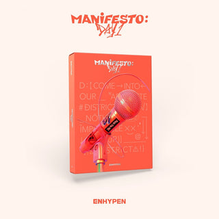 the album cover for ENHYPEN - MANIFESTO : DAY 1 [J Ver.]