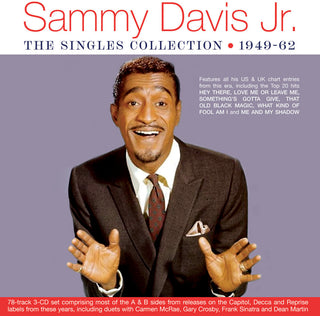 the album cover for Jr Davis  Sammy - Singles Collection 1949-62