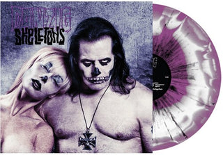 Danzig- Skeletons - Purple & White Swirl w/ Black Splatter