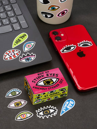 Stink Eye Sticker Set