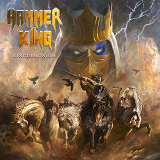 the album cover for Hammer King - Kingdemonium