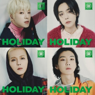 the album cover for Winner - Holiday - Digipak - incl. 24pg Booklet, Poster, Selfie Photo Card + Holiday Seal