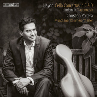the album cover for Haydn / Poltera / Munchener Kammerorchester - Cello Concertos (Hybr)