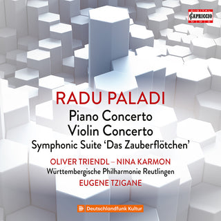 the album cover for Paladi / Karmon / Triendl - Piano Concerto / Violin Concerto