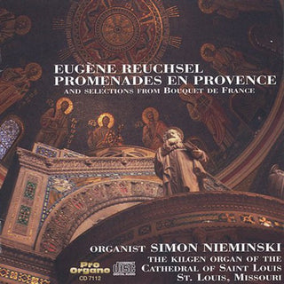 the album cover for Simon Nieminski - Organ Music