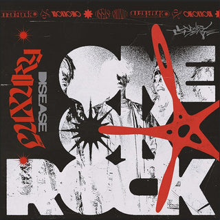 the album cover for One Ok Rock - Luxury Disease