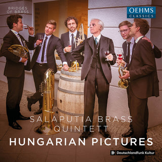 the album cover for Brass / Bartok - Hungarian Pictures