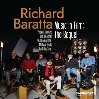 the album cover for Richard Baratta - Music In Film: The Sequel