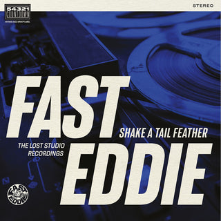 the album cover for Fast Eddie - Shake A Tail Feather
