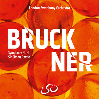 the album cover for London Symphony Orchestra & Rattle - Symphony 4