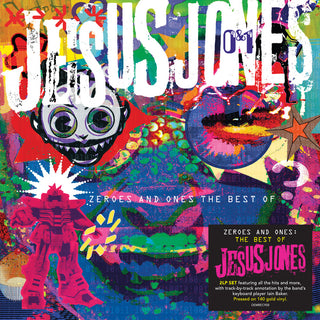 the album cover for Jesus Jones - Zeroes & Ones: The Best Of [Colored Vinyl] (Gol) (Ofgv)