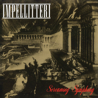 the album cover for Impellitteri - Screaming Symphony