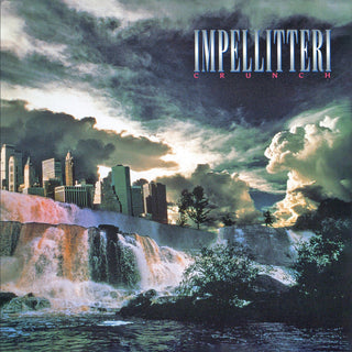 the album cover for Impellitteri - Crunch