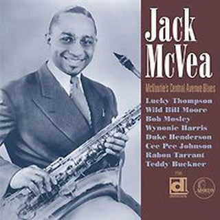 the album cover for Jack Mcvea - McVoutie's Central Avenue Blues