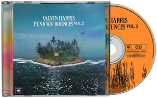 the album cover for Calvin Harris - Funk Wav Bounces Vol. 2
