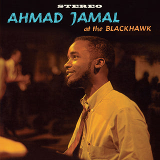 the album cover for Ahmad Jamal Trio - At The Blackhawk - Limited 180-Gram Orange Colored Vinyl