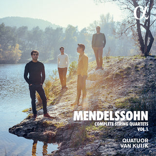 the album cover for Mendelssohn / Kuijk - Complete String Quartets 1