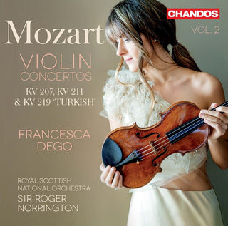 the album cover for Mozart / Dego / Norrington - Violin Concertos 2