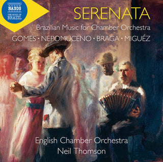 the album cover for Braga / English Chamber Orchestra / Thomson - Serenata