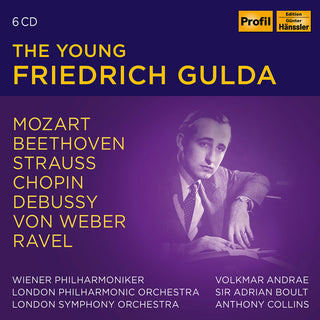 the album cover for Beethoven / Gulda / London Philharmonic Orch - Young Friedrich Gulda