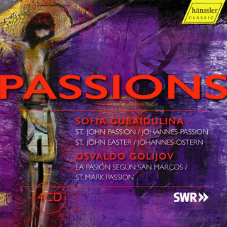 the album cover for Golijov / Eckhardt / Stuttga - Passions