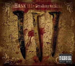 Hank Williams III (Hank III)- Straight To Hell (Blood Splatter Red Vinyl)
