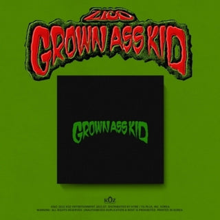 the album cover for Zico - Grown Ass Kid (Asia)