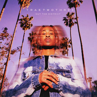 the album cover for TRAETWOTHREE - Out The District (Mod)
