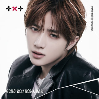 the album cover for TOMORROW X TOGETHER - Good Boy Gone Bad - Beomgyu Edition