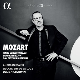 the album cover for Mozart / Chauvin / Staier - Piano Concerto 23